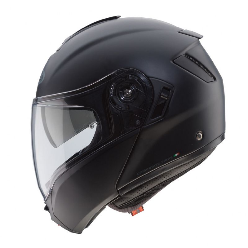  CABERG  LEVO X ÅPNINGS HJELM, MATTSORT,CARBON, KEVLAR, FIBERGLAS