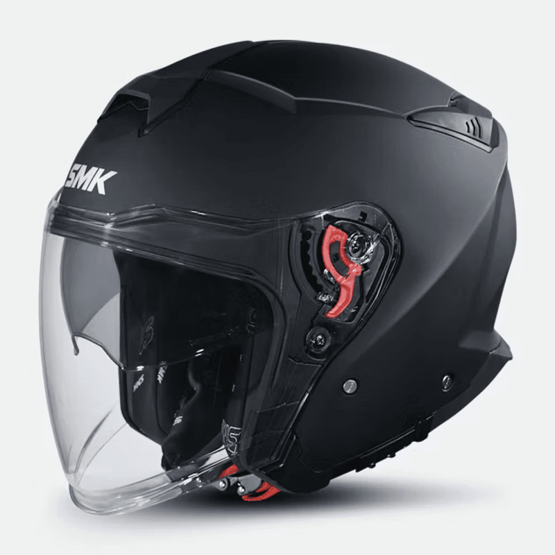 SMK GTJ MATT SORT (PILOTHJELM M/SOLVISIR)