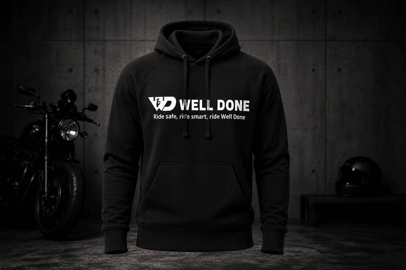 WELLDONE HOODIE I BOMULL SORT