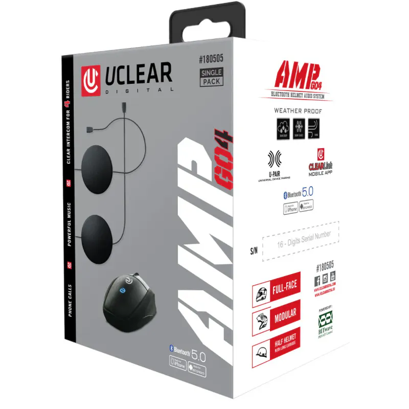 UCLEAR AMP GO4 SINGLE SET, MAX 4 BRUKERE