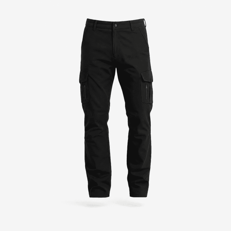 WD 222 CARGO MC BUKSE SORT MED DUPONT® KEVLAR, CE-BESKYTTER KNÆR OG HOFTER